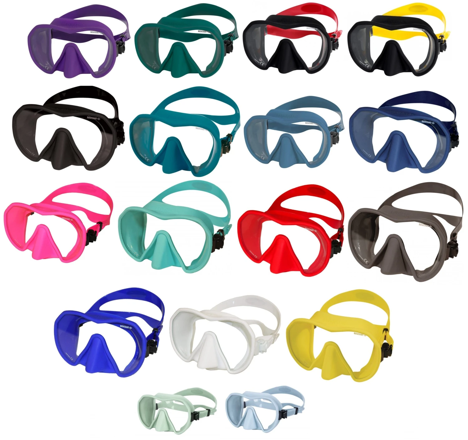 BEUCHAT MAXLUX S Einglas Tauchmaske Taucherbrille 3 BEUCHAT MAXLUX S Einglas Tauchmaske Taucherbrille