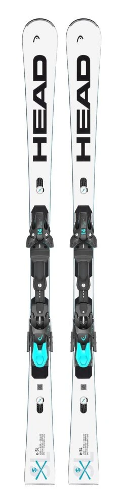 HEAD Worldcup Rebels E-SL Ski Mit FREEFLEX 11 GW Bindung Collection 2024