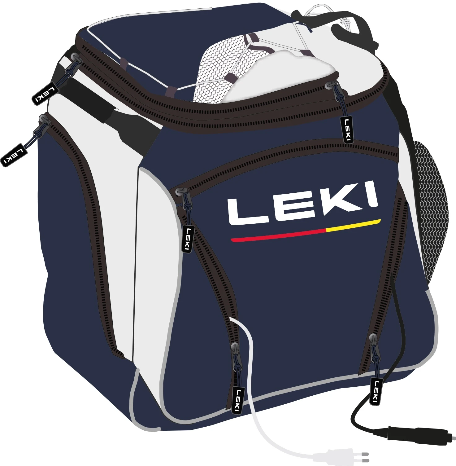 LEKI BOOT BAG HEATED Beheizbare Skischuhtasche Skistiefeltasche Collection 2024 3 LEKI BOOT BAG HEATED Beheizbare Skischuhtasche Skistiefeltasche Collection 2024
