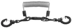 Mares INOX Spiralkabel Mit Karabiner