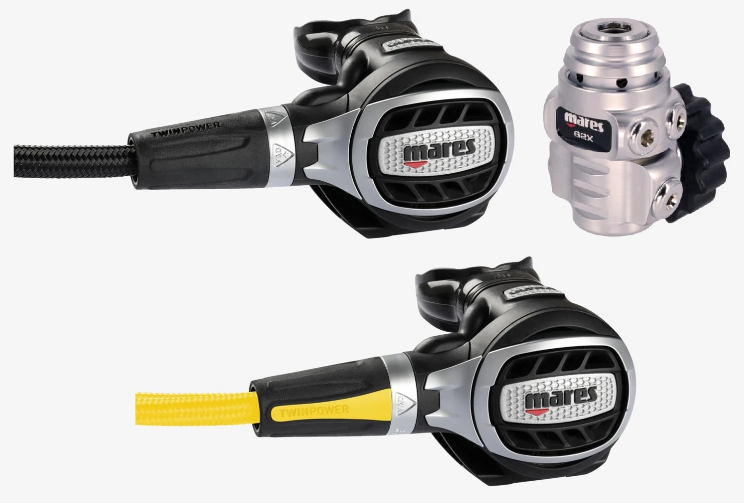 Mares ULTRA 62X Mit ULTRA Octopus Atemreglerset Lungenautomat 3 Mares ULTRA 62X Mit ULTRA Octopus Atemreglerset Lungenautomat