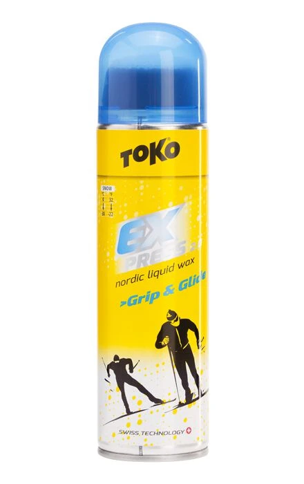 TOKO EXPRESS Grip & Glide Flüssigskiwachs Für Langlaufski Skiwachs 3 TOKO EXPRESS Grip & Glide Flüssigskiwachs Für Langlaufski Skiwachs