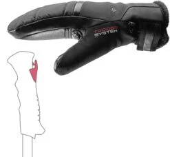 LEKI SNOWFOX 3D Damen Mitt Skihandschuh Snowboardhandschuh Collection 2024 -ActionSport Würzburg Shop 653801501 snowfox 3D mitt 2024 3