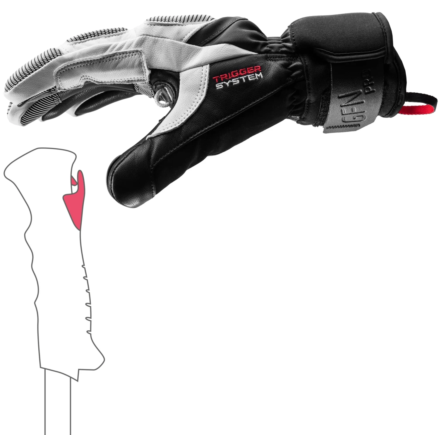 LEKI GRIFFIN PRO 3D Skihandschuh Mit Trigger System UNISEX Collection 2024 6 LEKI GRIFFIN PRO 3D Skihandschuh Mit Trigger System UNISEX Collection 2024 – Bild 4