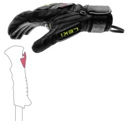 LEKI WCR C-TECH 3D Race Skihandschuh Mit Trigger System UNISEX Collection 2024 13 LEKI WCR C-TECH 3D Race Skihandschuh Mit Trigger System UNISEX Collection 2024 -ActionSport Würzburg Shop 654806301 WCR C Tech 3D black lice lemon 2024 4