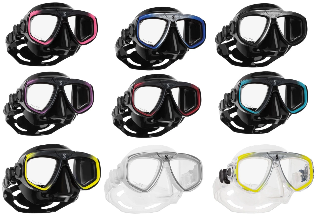 Scubapro ZOOM EVO Tauchmaske Taucherbrille 3 Scubapro ZOOM EVO Tauchmaske Taucherbrille