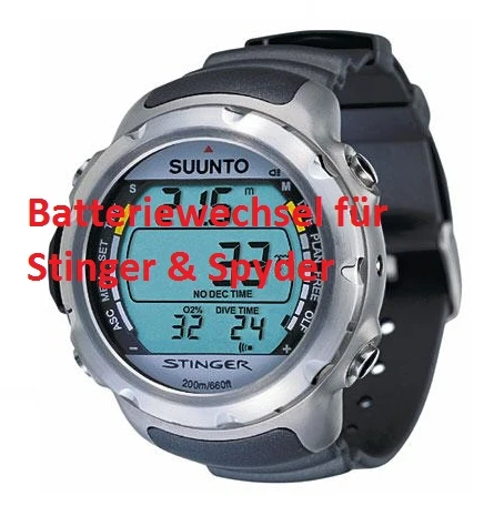Batterieservice / Batteriewechsel Vom Profi Für Suunto Stinger Spyder 3 Batterieservice / Batteriewechsel Vom Profi Für Suunto Stinger Spyder