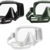 Scubapro FRAMELESS MASK Einglas Tauchmaske Taucherbrille -ActionSport Würzburg Shop frameless blk 24 340 110 set