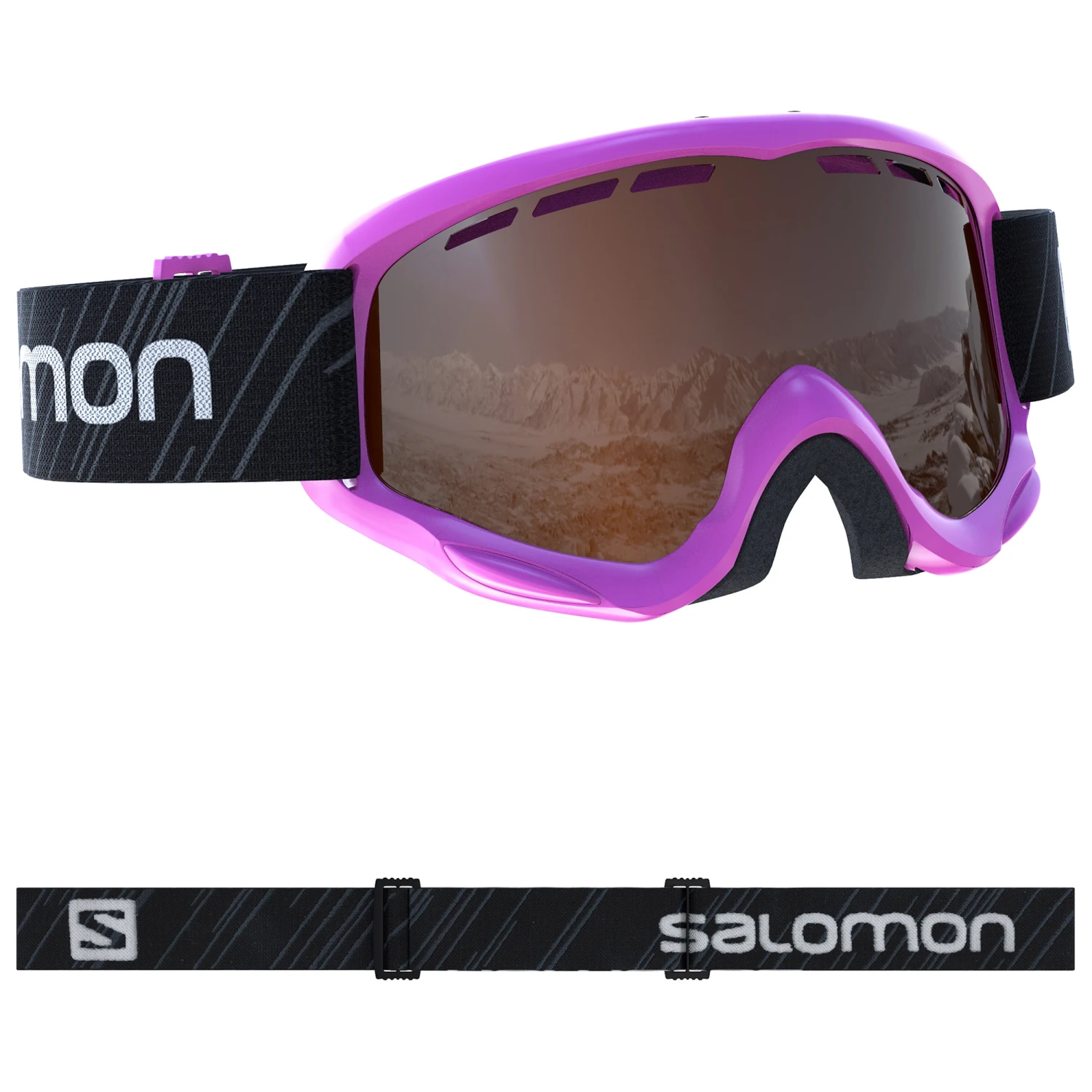 SALOMON JUKE ACCESS Kinder Skibrille Snowboardbrille 4 SALOMON JUKE ACCESS Kinder Skibrille Snowboardbrille – Bild 2