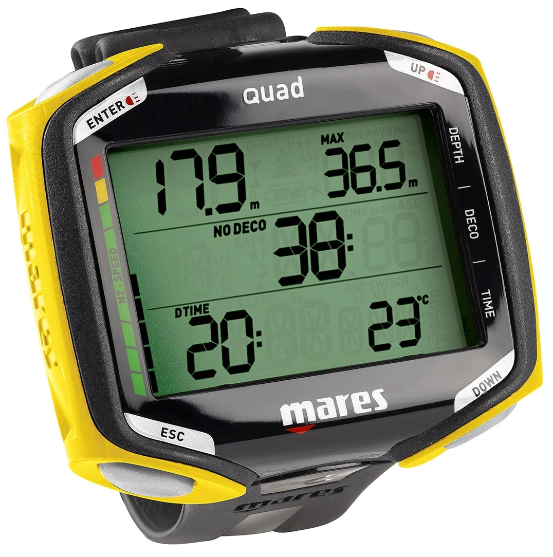 Mares QUAD Tauchcomputer 4 Mares QUAD Tauchcomputer – Bild 2