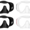 Mares JUPITER Einglasmaske Rahmenlose Tauchmaske -ActionSport Würzburg Shop mares diving mask jupiter blbk set