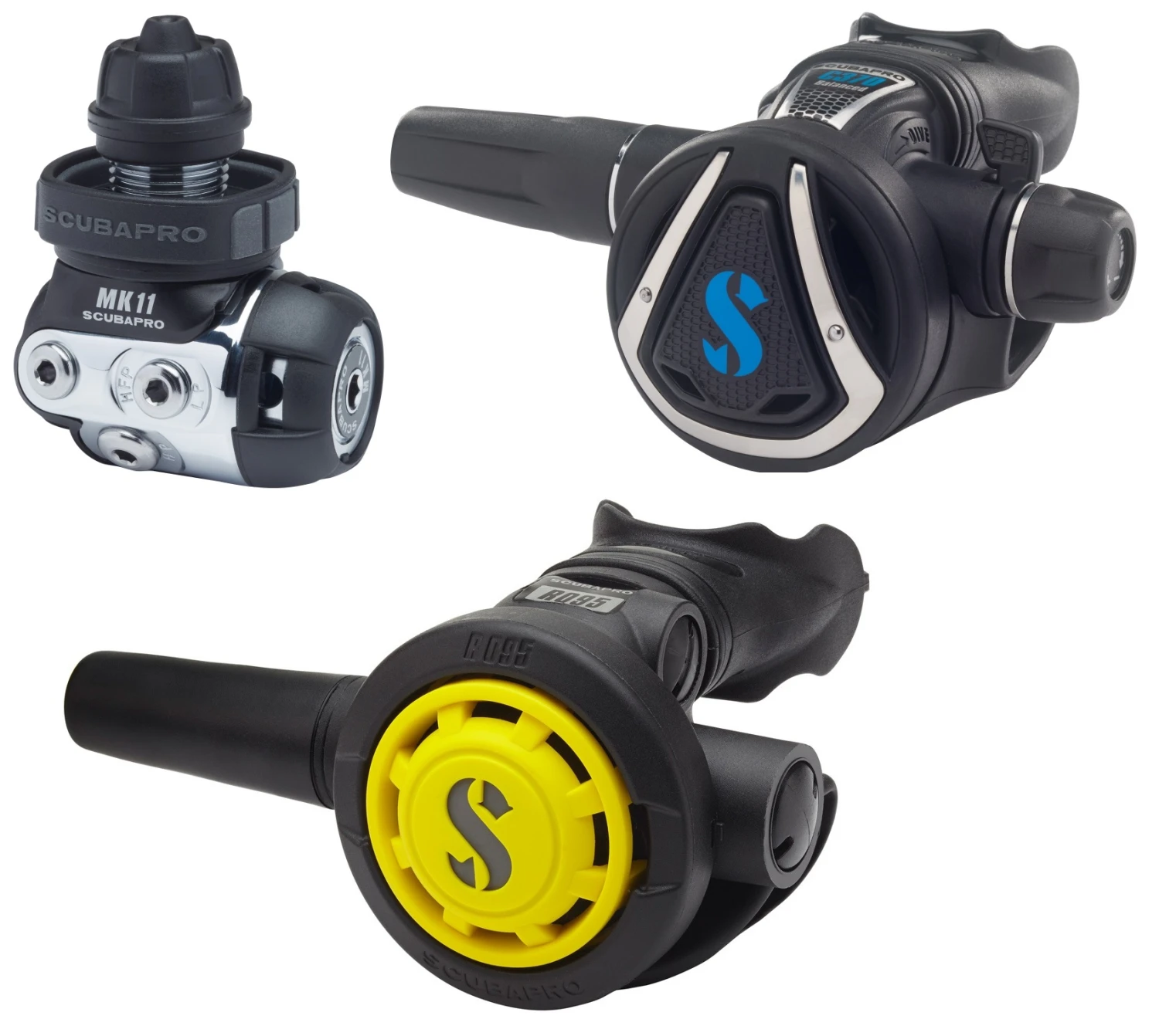 Scubapro MK11 C370 Mit Octopus R095 Atemreglerset 3 Scubapro MK11 C370 Mit Octopus R095 Atemreglerset