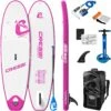 CRESSI ELEMENT ALL ROUND ISUP SET 9'2" SUP Stand Up Paddling Board -ActionSport Würzburg Shop na000934 element white pink 9 2