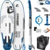 CRESSI TRAVELIGHT FOLDABLE ISUP SET 9'2" SUP Stand Up Paddling Board -ActionSport Würzburg Shop na010980 travelight white blue 9 2
