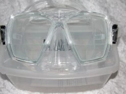 Polaris PLUS Tauchmaske Mit Integrierten +1.75 Dioptrien Gläsern -ActionSport Würzburg Shop plus maske transparent
