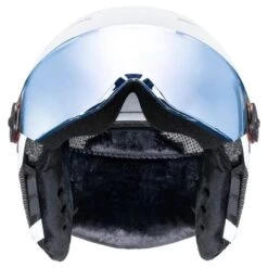 UVEX ROCKET JUNIOR VISOR Visier Skihelm Snowboardhelm Collection 2024 15 UVEX ROCKET JUNIOR VISOR Visier Skihelm Snowboardhelm Collection 2024 -ActionSport Würzburg Shop rocket white black 2024 4