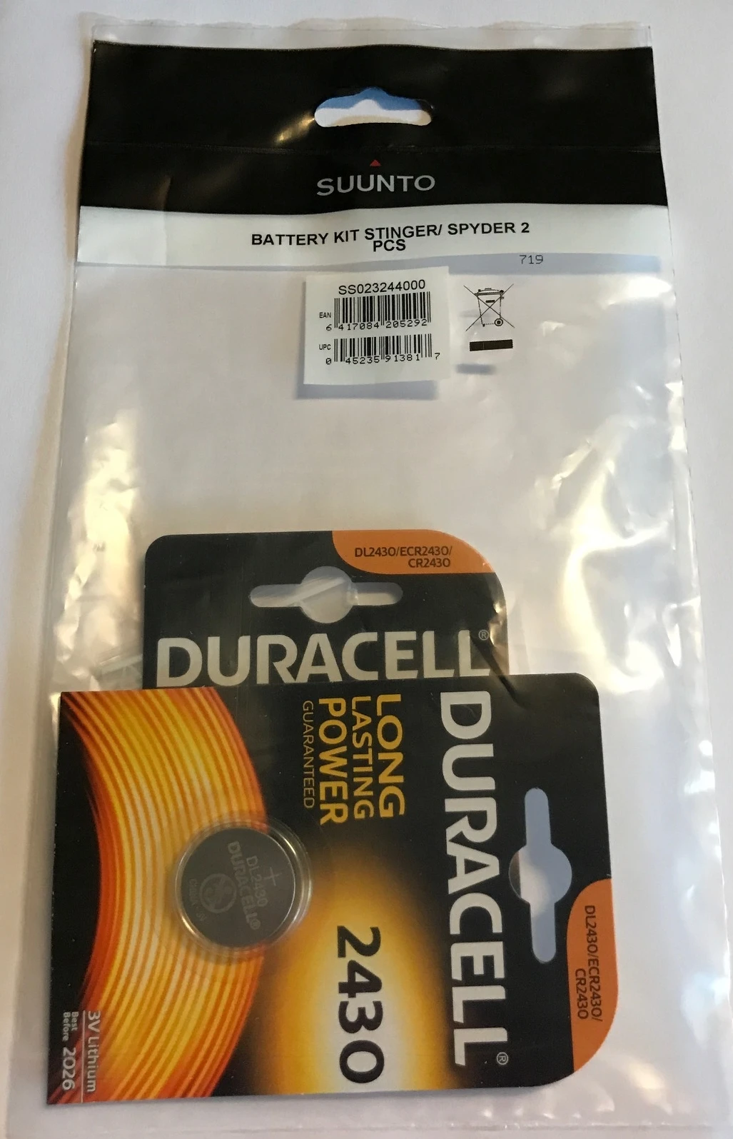 Suunto Batteriewechselsätze Für Stinger Und Spyder Tauchcomputer - 2 Stück 3 Suunto Batteriewechselsätze Für Stinger Und Spyder Tauchcomputer - 2 Stück