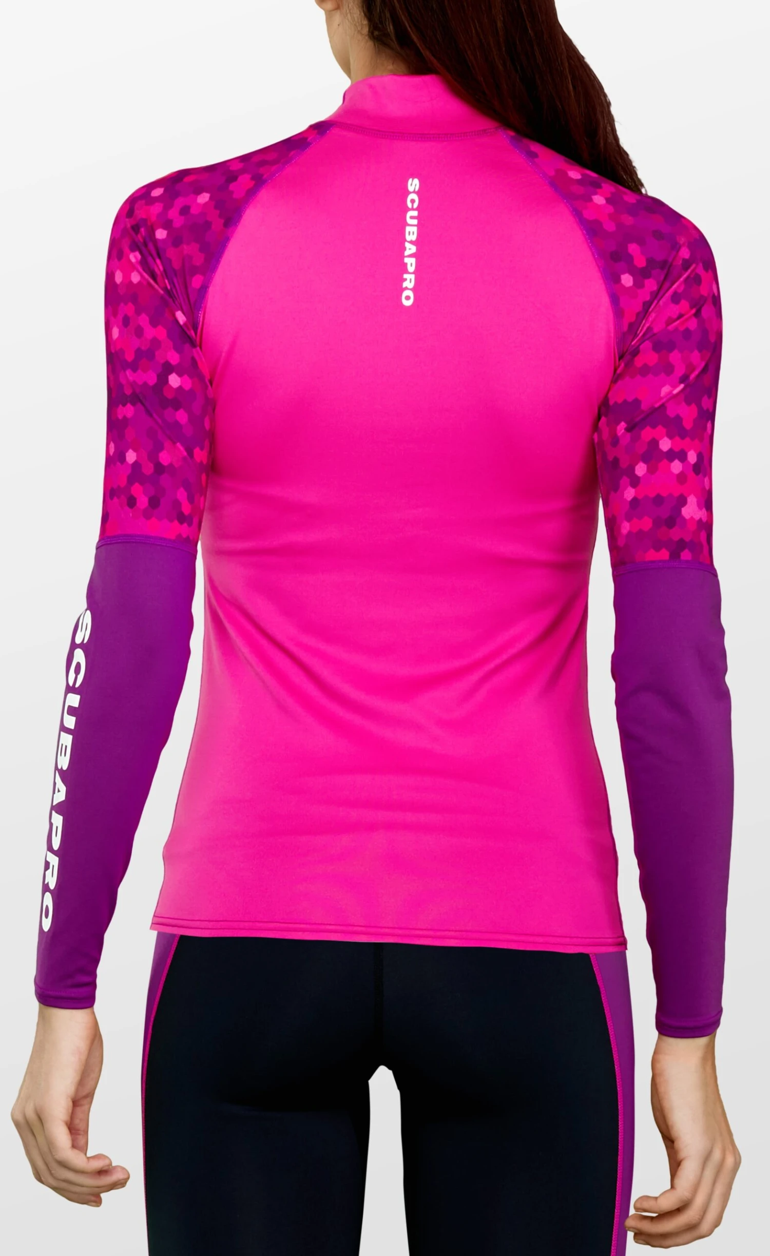 Scubapro FLAMINGO Rash Guard Langarm Damen Slim Fit UV-Shirt 4 Scubapro FLAMINGO Rash Guard Langarm Damen Slim Fit UV-Shirt – Bild 2