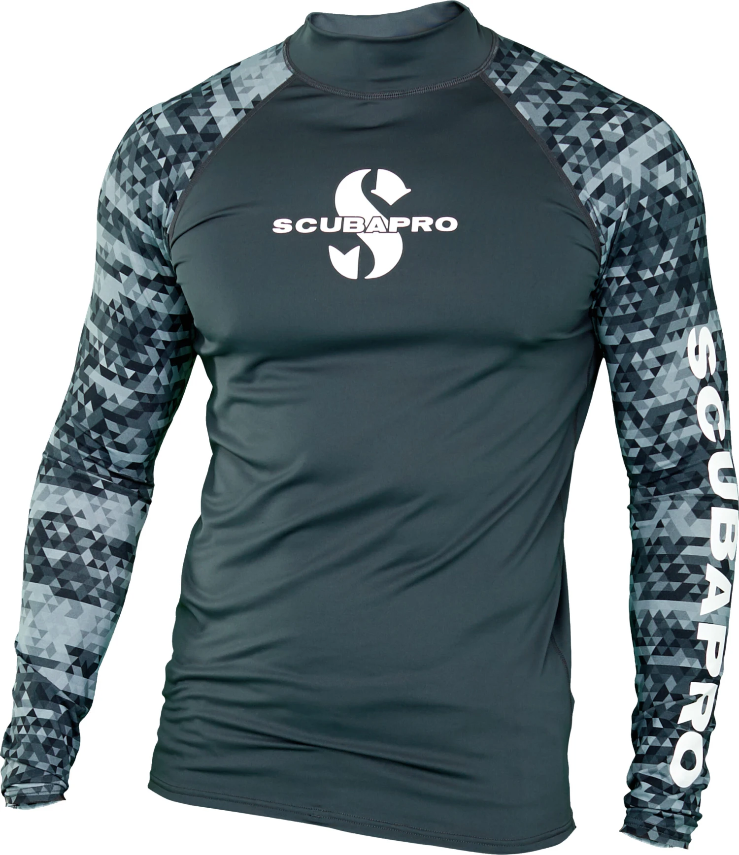 Scubapro GRAPHITE Rash Guard Langarm Herren Slim Fit UV-Shirt 5 Scubapro GRAPHITE Rash Guard Langarm Herren Slim Fit UV-Shirt – Bild 3