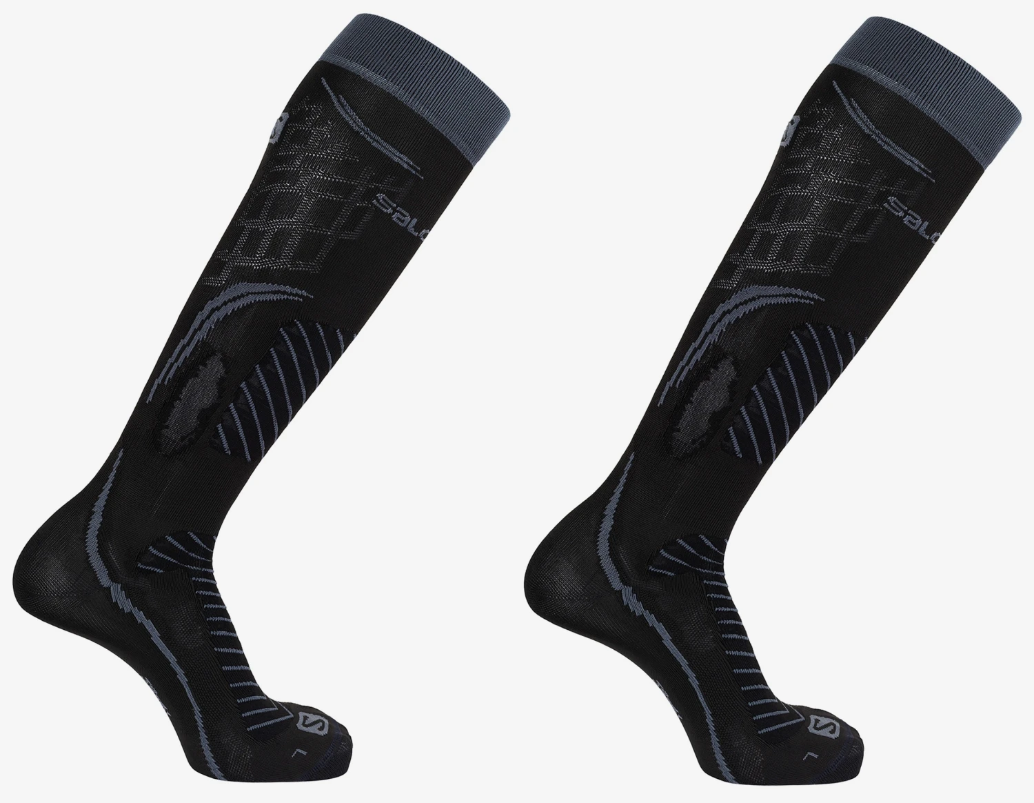 SALOMON X PRO Herren Skisocken Snowboardsocken Kniestümpfe 4 SALOMON X PRO Herren Skisocken Snowboardsocken Kniestümpfe – Bild 2